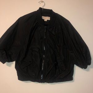 RETRO Micheal Kors MK jacket +PORTABLE MK BAG